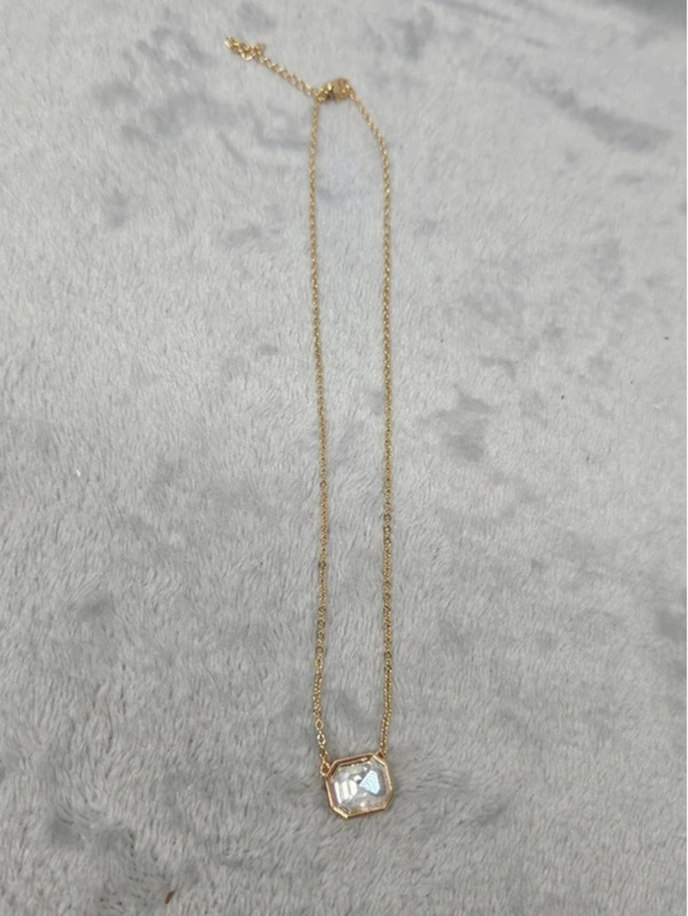 Gold Plated Pendant Necklace